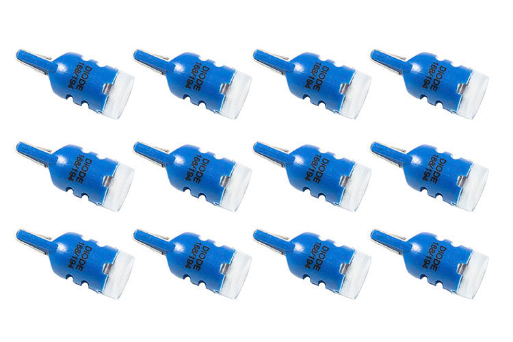 Diode Dynamics DD0019TW 194 LED Bulb HP3 LED Blue Set of 12 Diode Dynamics - Truck Part Superstore