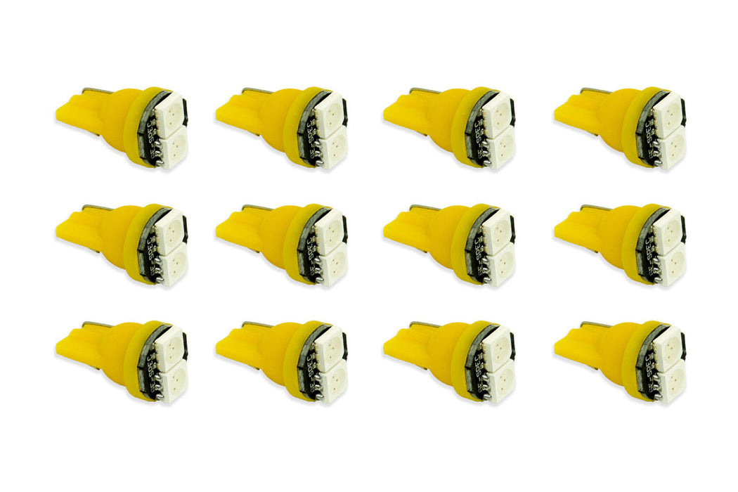 Diode Dynamics DD0032TW 194 LED Bulb SMD2 LED Amber Set of 12 Diode Dynamics - Truck Part Superstore
