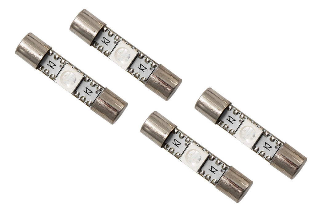Diode Dynamics DD0040Q 28mm SMF1 LED Bulb Green Set of 4 Diode Dynamics - Truck Part Superstore