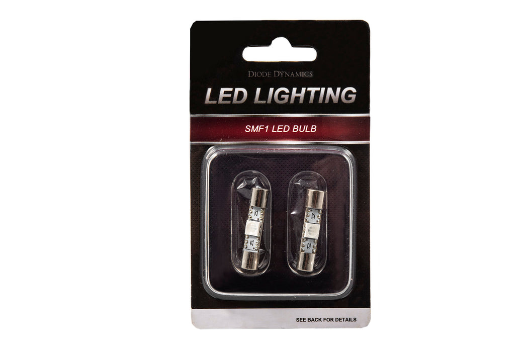 Diode Dynamics DD0042P 28mm SMF1 LED Bulb Red Pair Diode Dynamics - Truck Part Superstore