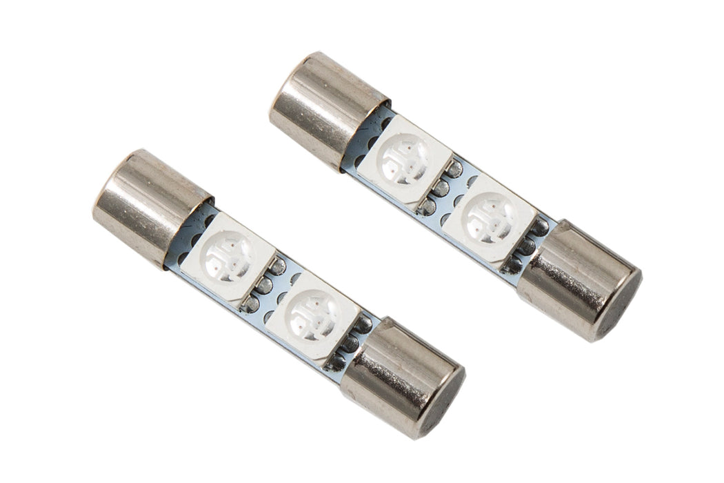 Diode Dynamics DD0048P 28mm SMF2 LED Bulb Red Pair Diode Dynamics - Truck Part Superstore