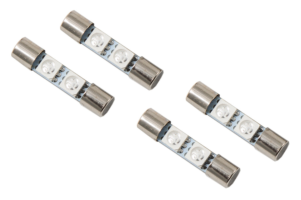 Diode Dynamics DD0048Q 28mm SMF2 LED Bulb Red Set of 4 Diode Dynamics - Truck Part Superstore