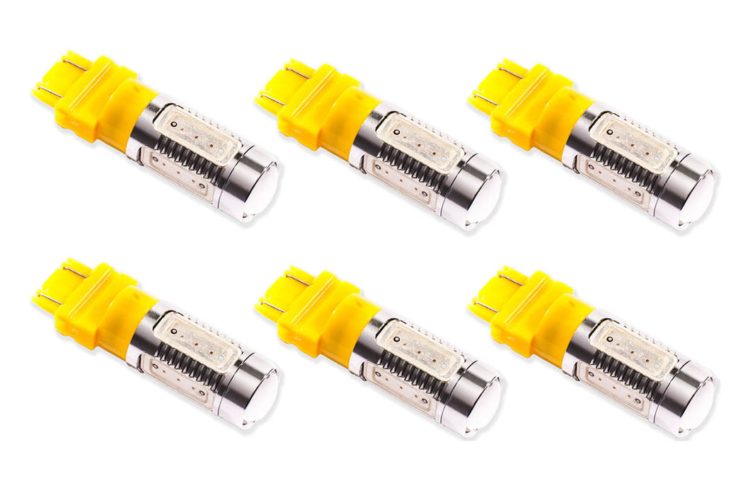 Diode Dynamics DD0050H 3157 LED Bulb HP11 LED Amber Set of 6 Diode Dynamics - Truck Part Superstore
