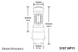 Diode Dynamics DD0051P 3157 LED Bulb HP11 LED Red Pair Diode Dynamics - Truck Part Superstore