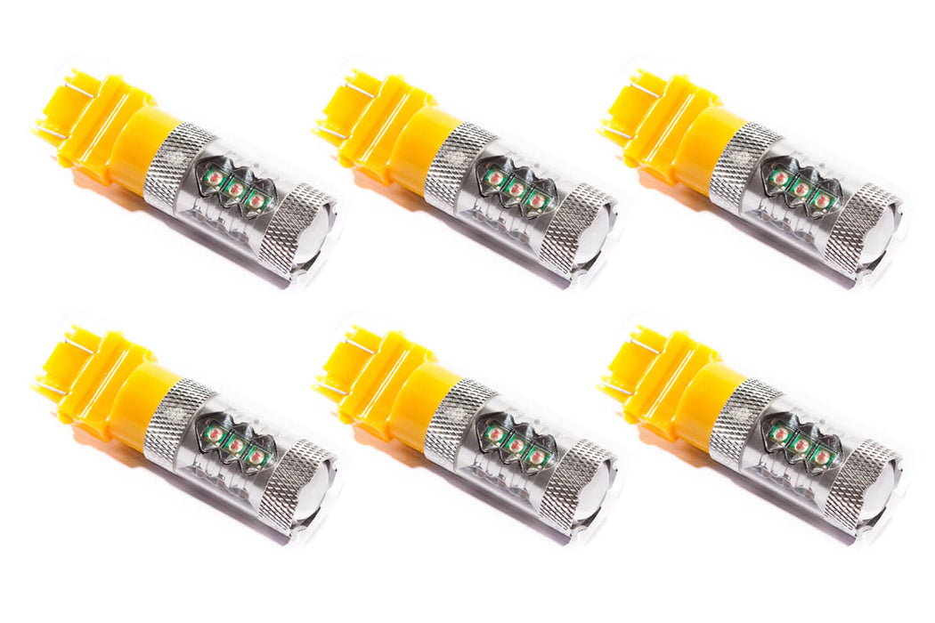 Diode Dynamics DD0058H 3157 LED Bulb XP80 LED Amber Set of 6 Diode Dynamics - Truck Part Superstore