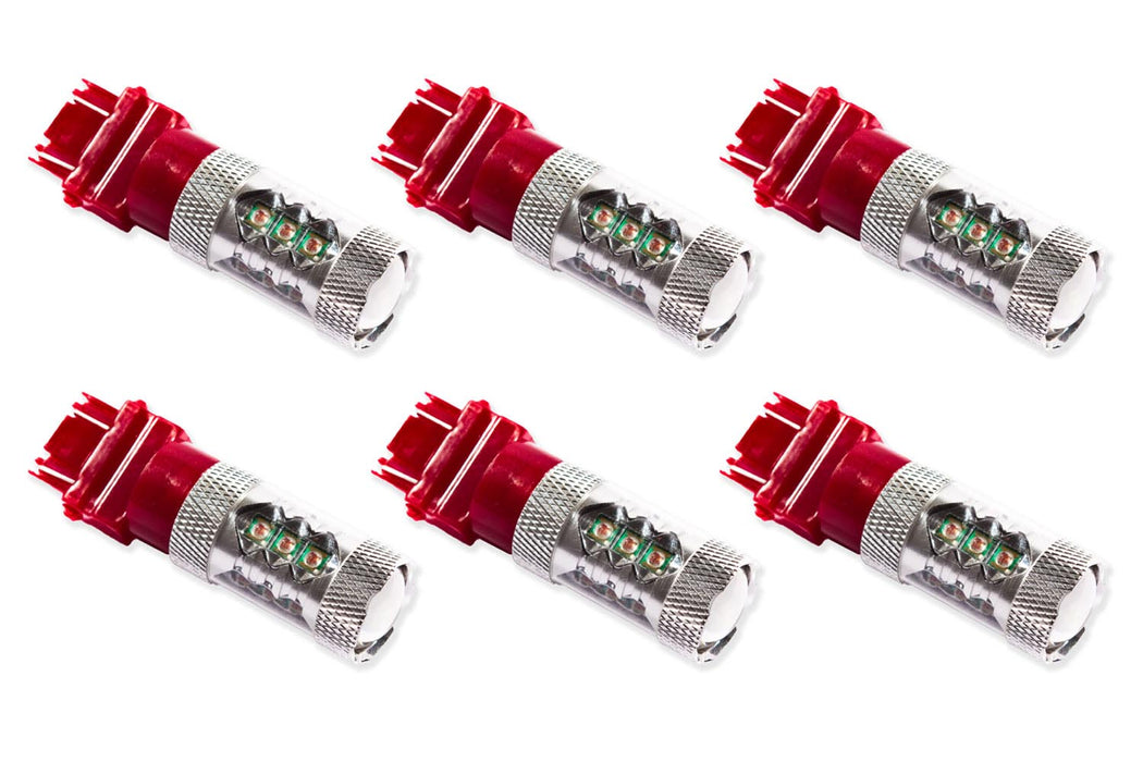 Diode Dynamics DD0059H 3157 LED Bulb XP80 LED Red Set of 6 Diode Dynamics - Truck Part Superstore