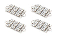 Diode Dynamics DD0105Q 44mm SML9 LED Bulb Red Set of 4 Diode Dynamics - Truck Part Superstore