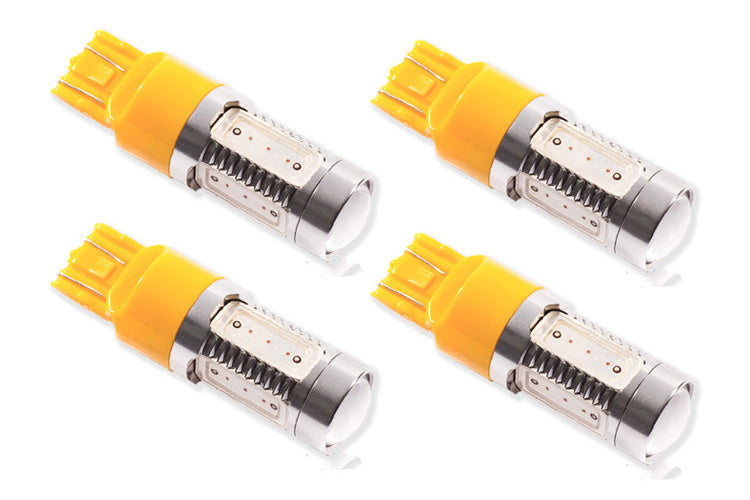 Diode Dynamics DD0107Q 7443 LED Bulb HP11 LED Amber Set of 4 Diode Dynamics - Truck Part Superstore