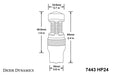 Diode Dynamics DD0110P 7443 LED Bulb HP24 LED Cool White Switchback Pair Diode Dynamics - Truck Part Superstore