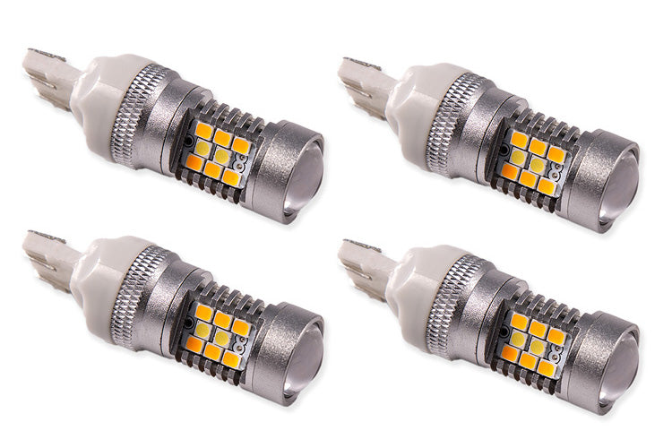 Diode Dynamics DD0110Q 7443 LED Bulb HP24 LED Cool White Switchback Set of 4 Diode Dynamics - Truck Part Superstore