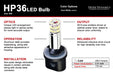 Diode Dynamics DD0125P 880 HP36 LED Bulb Cool White Pair Diode Dynamics - Truck Part Superstore