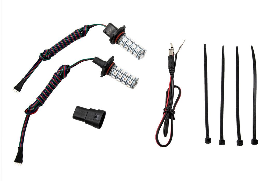 Diode Dynamics DD0129P Multicolor Fog Light LED RGB Pair for 2009 Dodge Journey Diode Dynamics - Truck Part Superstore