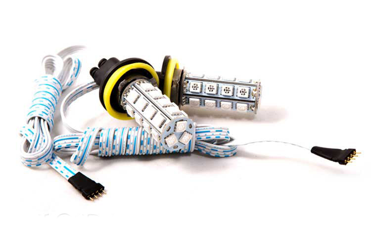 Diode Dynamics DD0160P H8 Multicolor Fog/DRL LED Bulb Kit - Truck Part Superstore