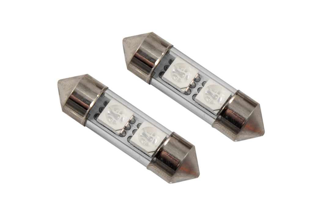 Diode Dynamics DD0189P 31mm SMF2 LED Bulb Amber Pair Diode Dynamics - Truck Part Superstore