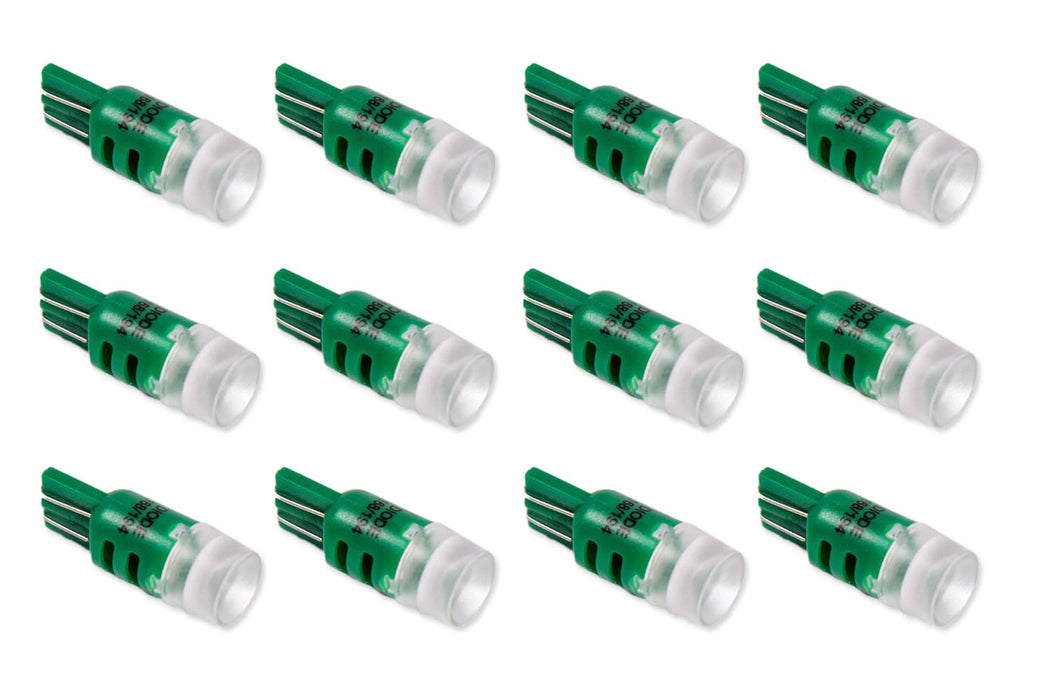 Diode Dynamics DD0203TW 194 LED Bulb HPHP3 LED Green Set of 12 Diode Dynamics - Truck Part Superstore