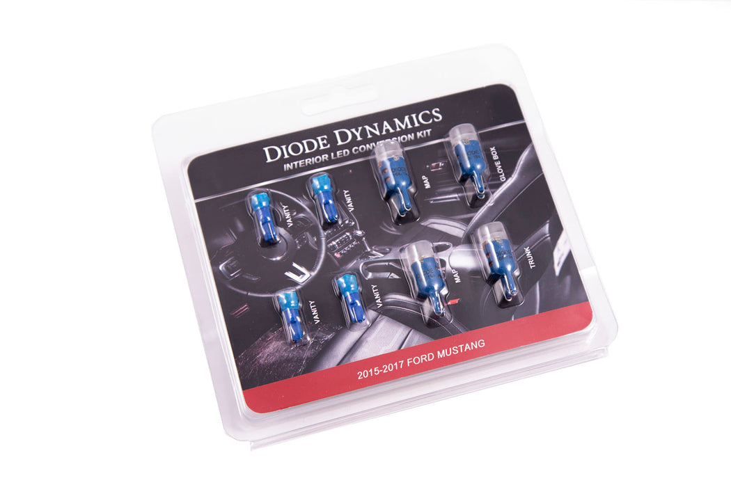 Diode Dynamics DD0222 Mustang Interior Light Kit 15-17 Mustang Stage 2 Blue Diode Dynamics - Truck Part Superstore