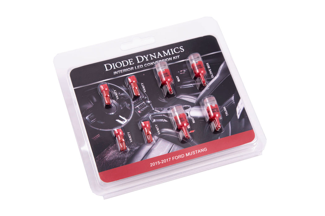 Diode Dynamics DD0224 Mustang Interior Light Kit 15-17 Mustang Stage 2 Red Diode Dynamics - Truck Part Superstore