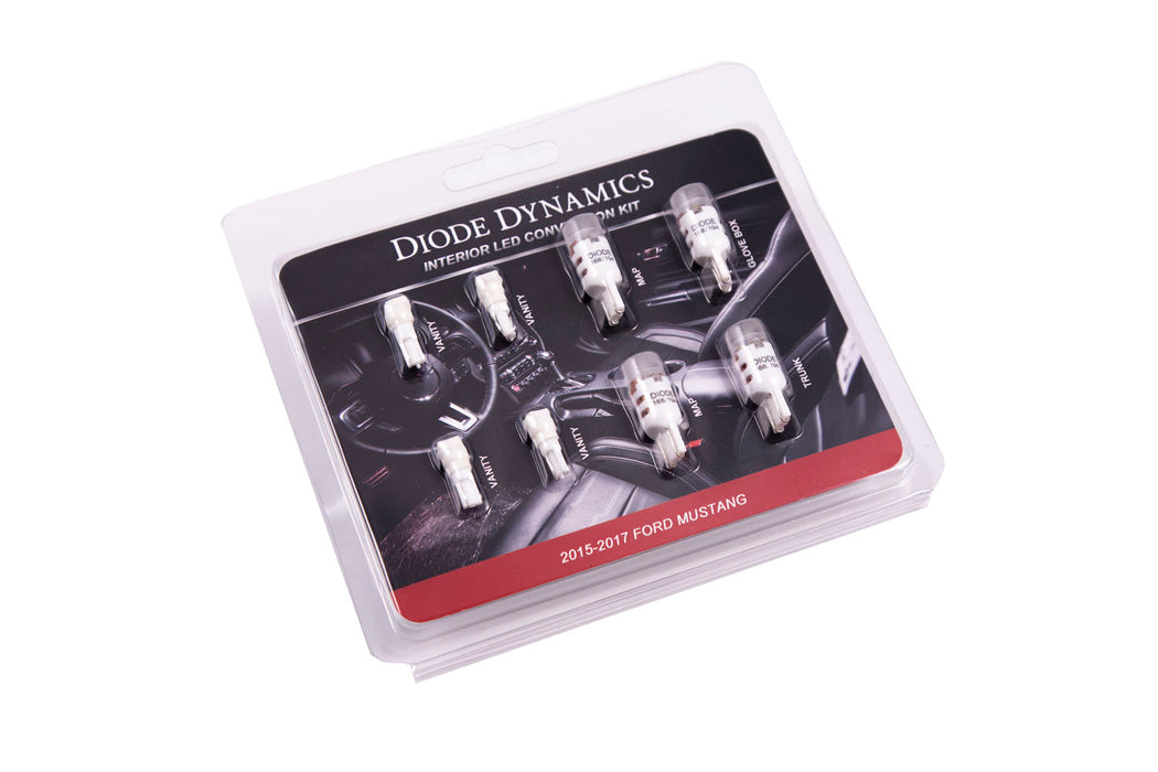 Diode Dynamics DD0225 Mustang Interior Light Kit 15-17 Mustang Stage 1 Cool White Diode Dynamics - Truck Part Superstore
