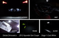 Diode Dynamics DD0272 2010-2016 Hyundai Genesis Coupe Interior Kit Stage 1 Cool White Diode Dynamics - Truck Part Superstore