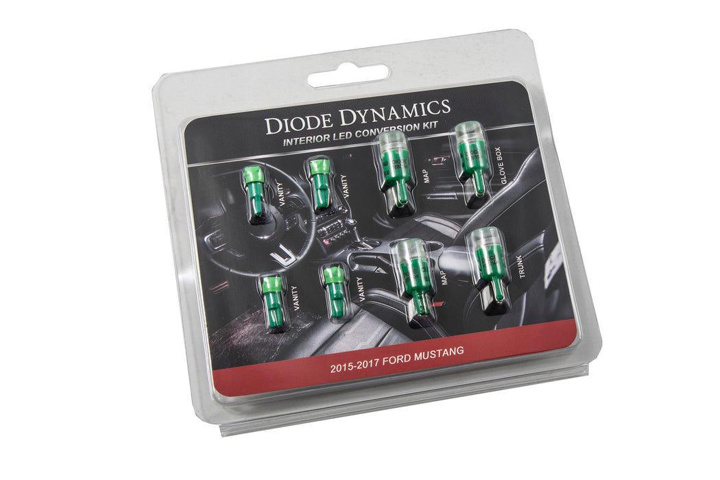 Diode Dynamics DD0280 Mustang Interior Light Kit 15-17 Mustang Stage 1 Green Diode Dynamics - Truck Part Superstore