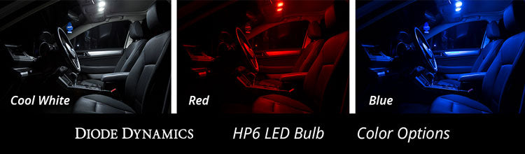 Diode Dynamics DD0308P 36mm HP6 LED Red Pair Diode Dynamics - Truck Part Superstore