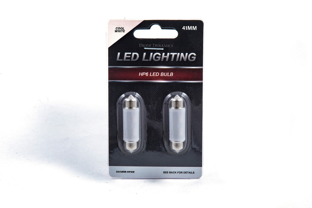 Diode Dynamics DD0320P 41mm HP6 LED Bulb Cool White Pair Diode Dynamics - Truck Part Superstore