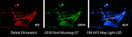 Diode Dynamics DD0357 Mustang Interior LED Light Kit 18-19 Mustang Stage 1 Red Diode Dynamics - Truck Part Superstore