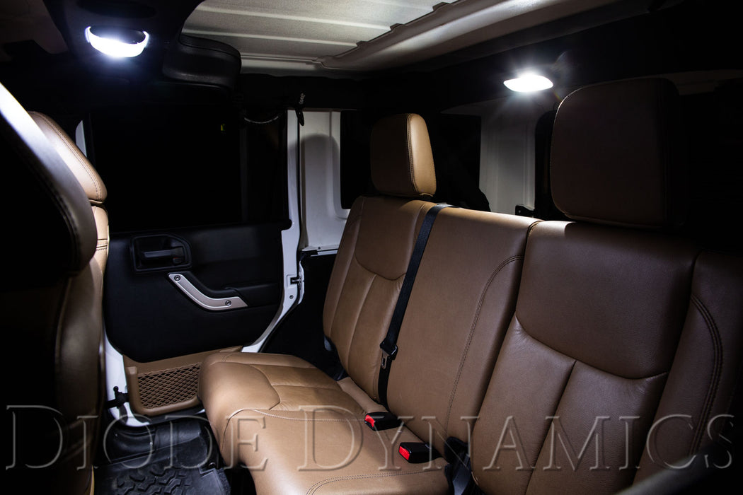 Diode Dynamics DD0363 Wrangler JK 4dr Interior Kit Stage 1 Cool White Diode Dynamics - Truck Part Superstore