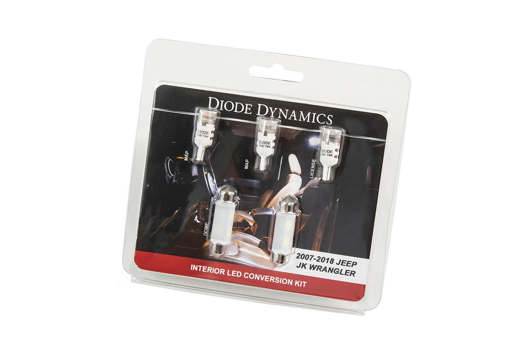 Diode Dynamics DD0364 Wrangler JK 4dr Interior Kit Stage 2 Cool White Diode Dynamics - Truck Part Superstore