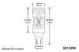 Diode Dynamics DD0395S 921 XPR LED Bulb Red Single Diode Dynamics - Truck Part Superstore