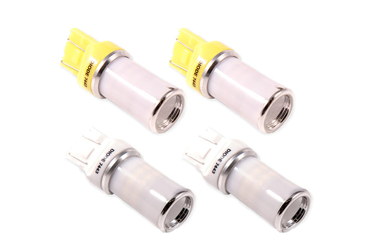 Diode Dynamics DD0421 JL Wrangler Front Turn Stage 1 (7443 LED Bulb HP48 White and Amber) Diode Dynamics - Truck Part Superstore