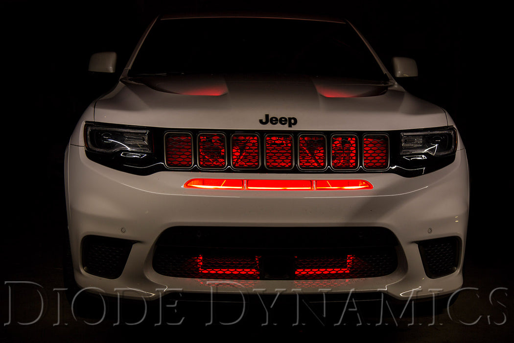 Diode Dynamics DD0445 RGBW Grille Strip Kit 4pc Multicolor Diode Dynamics - Truck Part Superstore
