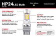 Diode Dynamics DD0462S 4257 HP24 LED Bulb Cool White Switchback Single Diode Dynamics - Truck Part Superstore