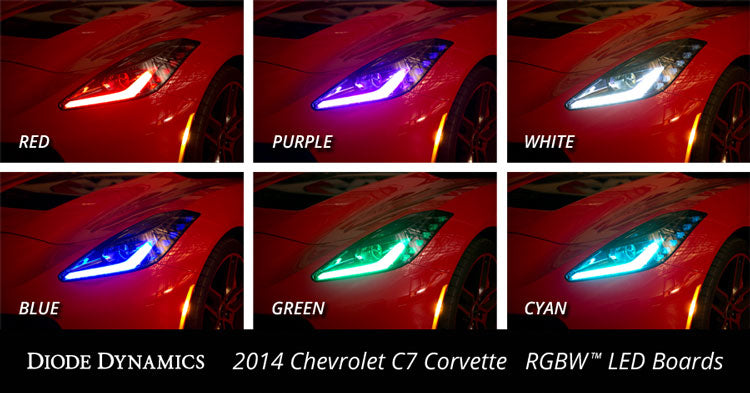 Diode Dynamics DD2001 2014-2016 Chevrolet Corvette RGBW LED Boards Diode Dynamics - Truck Part Superstore