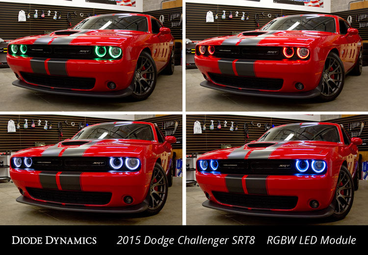 Diode Dynamics DD2002 RGBW DRL LED Boards for 2015-2021 Dodge Challenger - Truck Part Superstore