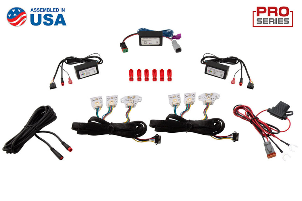Diode Dynamics DD2003 2015-2018 Dodge Charger RGBW DRL LED Boards Diode Dynamics - Truck Part Superstore
