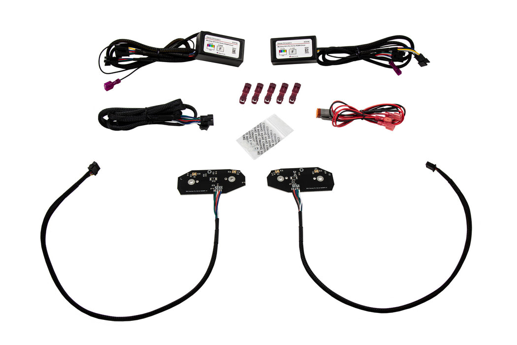 Diode Dynamics DD2006 Mustang RGBW DRL LED Boards 13-14 Ford Mustang RGBW DRL LED Boards Diode Dynamics - Truck Part Superstore