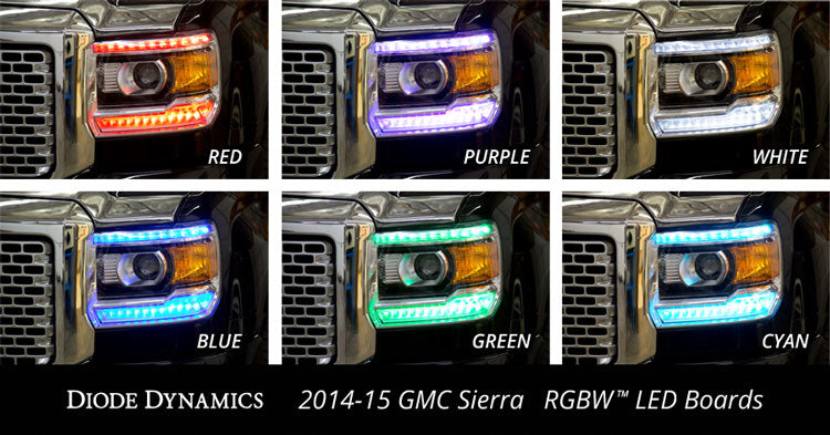 Diode Dynamics DD2010 2014-2016 GMC Sierra RGBW DRL LED Boards Diode Dynamics - Truck Part Superstore