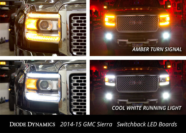 Diode Dynamics DD2011 2014-2016 GMC Sierra SB DRL LED Boards Diode Dynamics - Truck Part Superstore