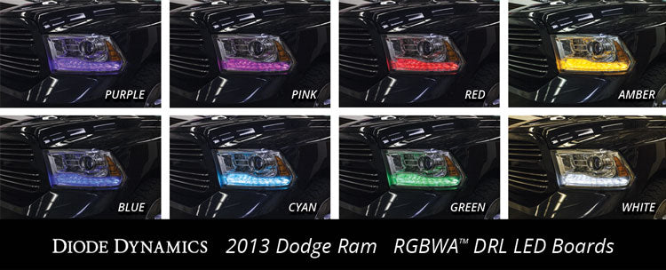 Diode Dynamics DD2014 Ram RGBWA DRL LED Boards 13-16 Dodge Diode Dynamics - Truck Part Superstore