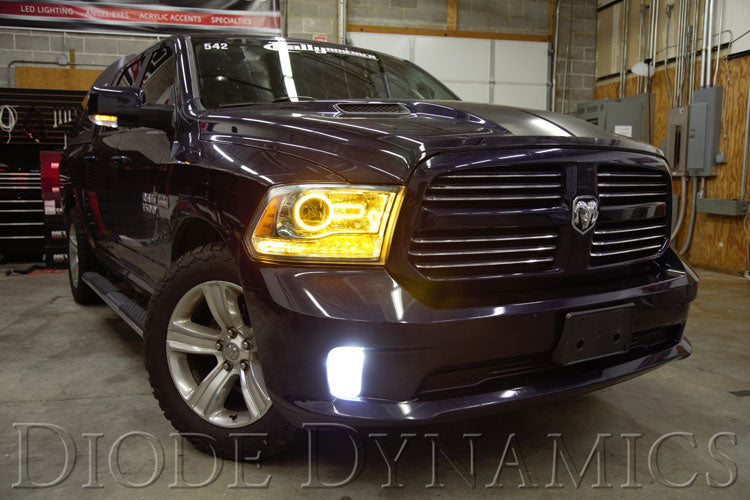 Diode Dynamics DD2021 Dodge Ram Halo Lights LED 13-18 Ram Switchback Kit Diode Dynamics - Truck Part Superstore