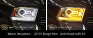 Diode Dynamics DD2021 Dodge Ram Halo Lights LED 13-18 Ram Switchback Kit Diode Dynamics - Truck Part Superstore