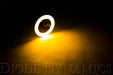 Diode Dynamics DD2022S Halo Lights LED 50mm Amber Single Diode Dynamics - Truck Part Superstore