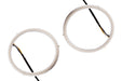 Diode Dynamics DD2028 Halo Lights LED 110mm Amber Pair Diode Dynamics - Truck Part Superstore