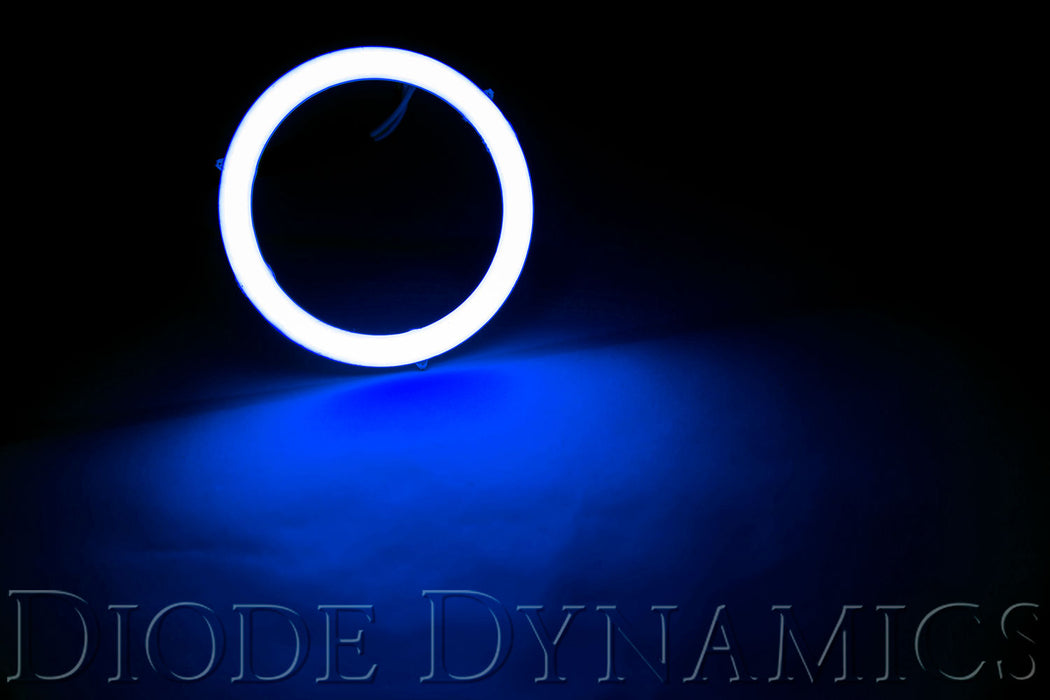 Diode Dynamics DD2037S Halo Lights LED 80mm Blue Single Diode Dynamics - Truck Part Superstore