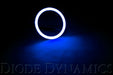 Diode Dynamics DD2038S Halo Lights LED 90mm Blue Single Diode Dynamics - Truck Part Superstore