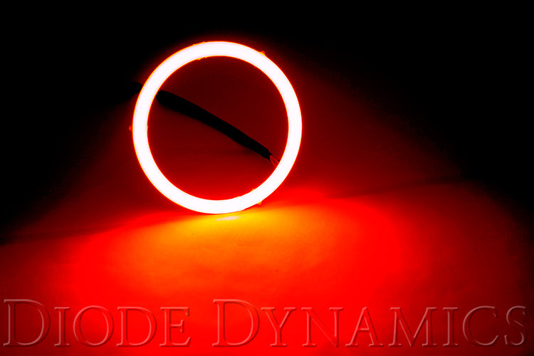 Diode Dynamics DD2049S Halo Lights LED 80mm Red Single Diode Dynamics - Truck Part Superstore