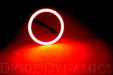Diode Dynamics DD2052S Halo Lights LED 110mm Red Single Diode Dynamics - Truck Part Superstore