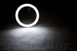 Diode Dynamics DD2073S Halo Lights LED 80mm White Single Diode Dynamics - Truck Part Superstore