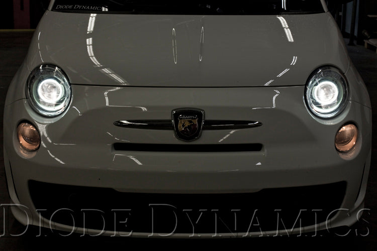 Diode Dynamics DD2074 Halo Lights LED 90mm White Pair Diode Dynamics - Truck Part Superstore